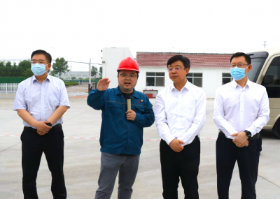 潍坊市委书记刘运一行莅临广东会gdh医药下属山东广东会gdh药业调研指导